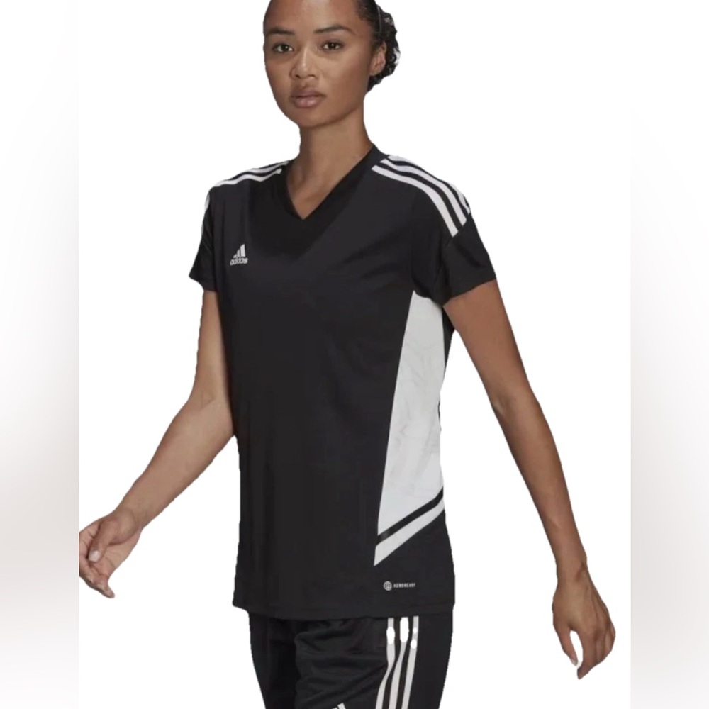 adidas Condivo22 Jersey  Womens Soccer Size M Black-White New